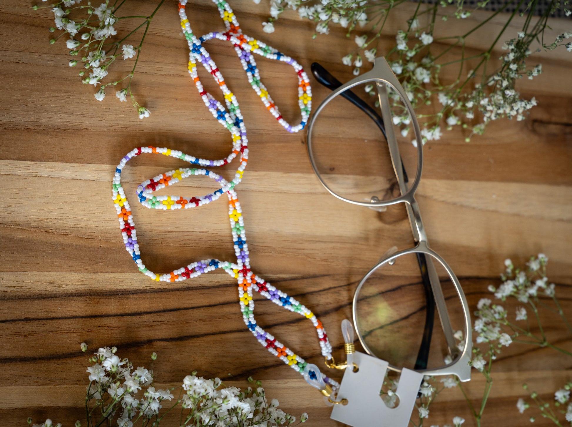 Eyewear Chain in Pride Rainbow Colors