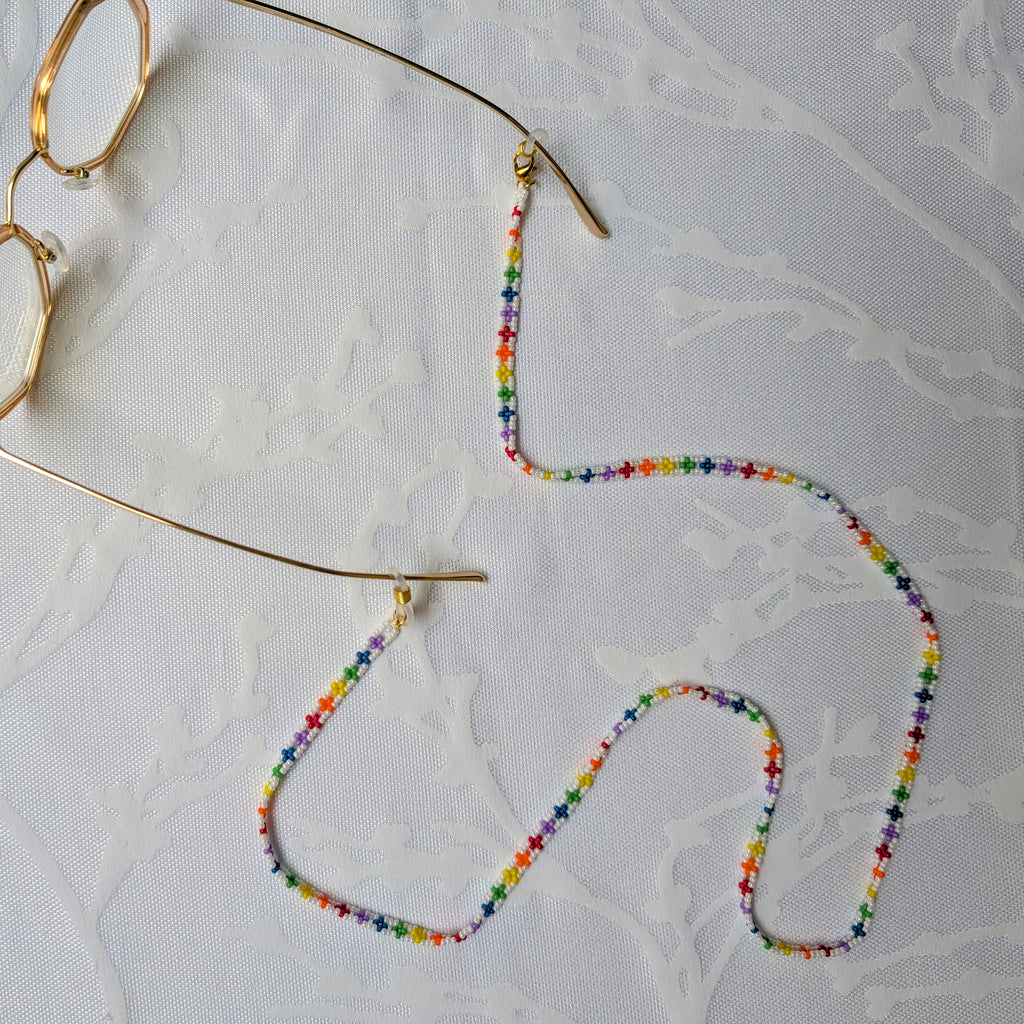 Eyewear Chain in Pride Rainbow Colors