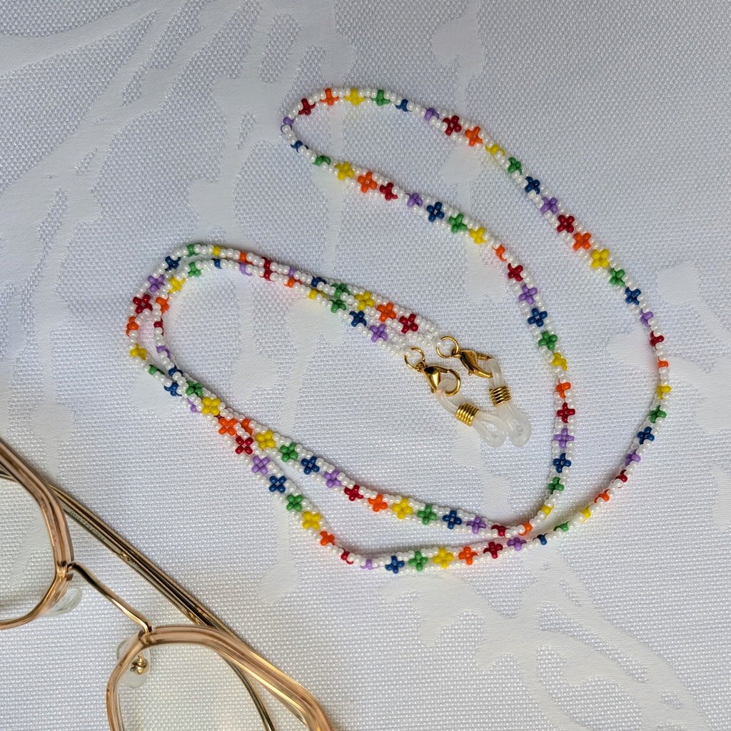 Eyewear Chain in Pride Rainbow Colors