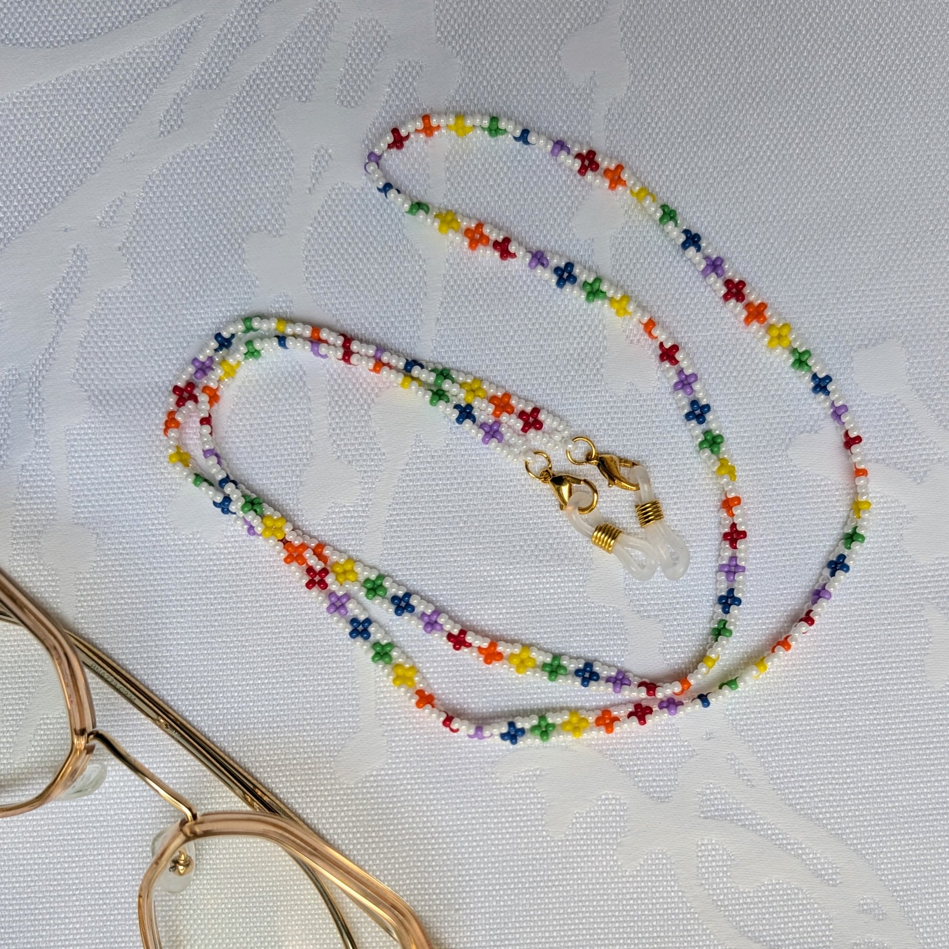 Eyewear Chain in Pride Rainbow Colors