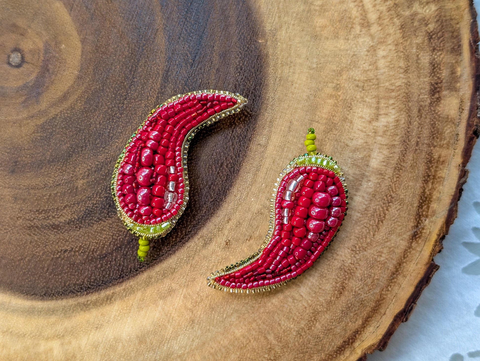 Red Hot Chili Pepper Brooch